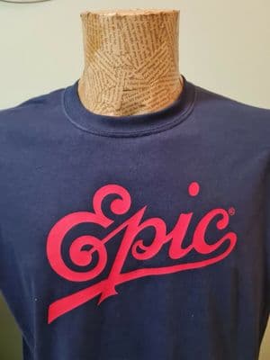 Epic Navy Blue T-Shirt Mens Unisex 70s soul funk disco tee shirt retro