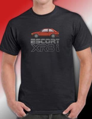 Escort XR3i T Shirt Classic boy racer car 1980s Various Colours