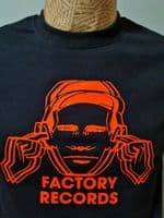 Factory Records Use Hearing Protection Black T-Shirt Mens Unisex Hacienda Fac51