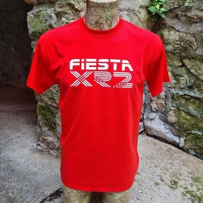 Fiesta XR2 mkii Logo T Shirt Classic boy racer car 1980s Various Colours