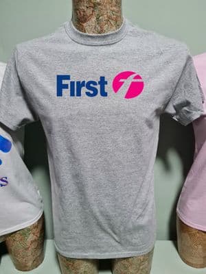 First Bus Rail Transport T Shirt various colours