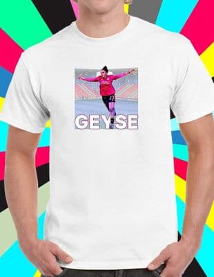GEYSE Women T Tee Shirt WSL Womens Lionesses Football MUWFC Lionesses