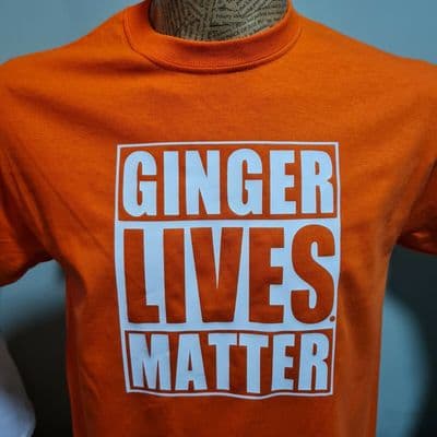 Ginger Lives Matter T-Shirt Mens Unisex