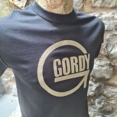 Gordy Records black tee t shirt glitter Soul Motown Northern
