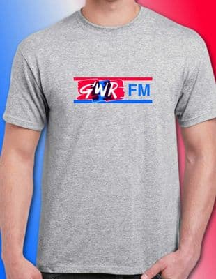 GWR FM T Tee Shirt various colours 1980s BBC ILR Bristol Bath Wiltshire