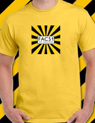 Hacienda Fac 51 Night Club T Tee Shirt various colours Manchester music