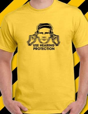 Hacienda Use Hearing Protection t shirt various colours