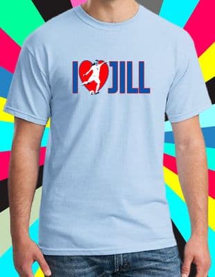 I Love Jill Scott T Tee Shirt various colours Lionesses legendary footballer