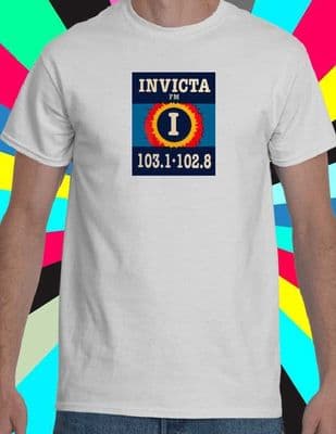 Invicta FM Radio T Tee Shirt various colours retro ILR BBC