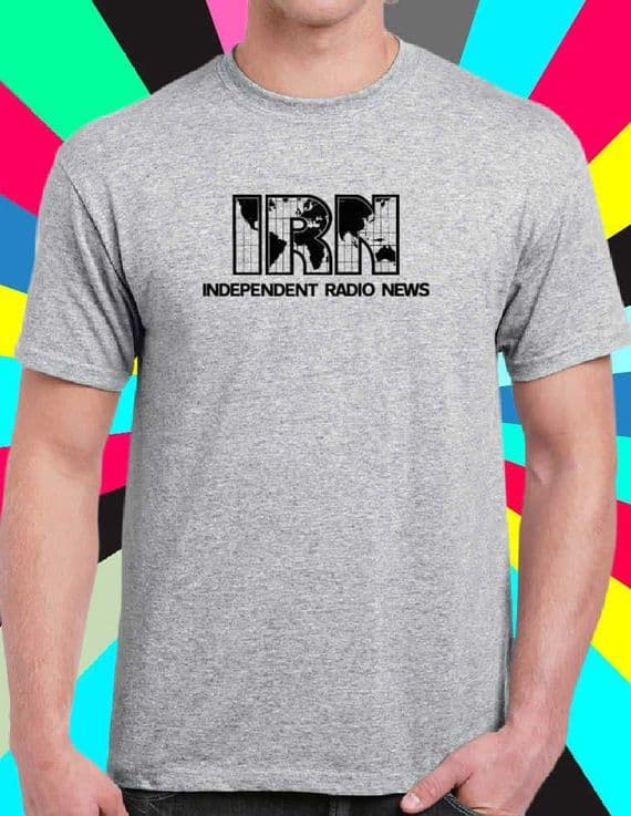 IRN Independent Radio News T Tee Shirt various colours