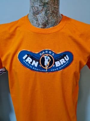 Iron Brew 1970s inspired T Shirt various colours
