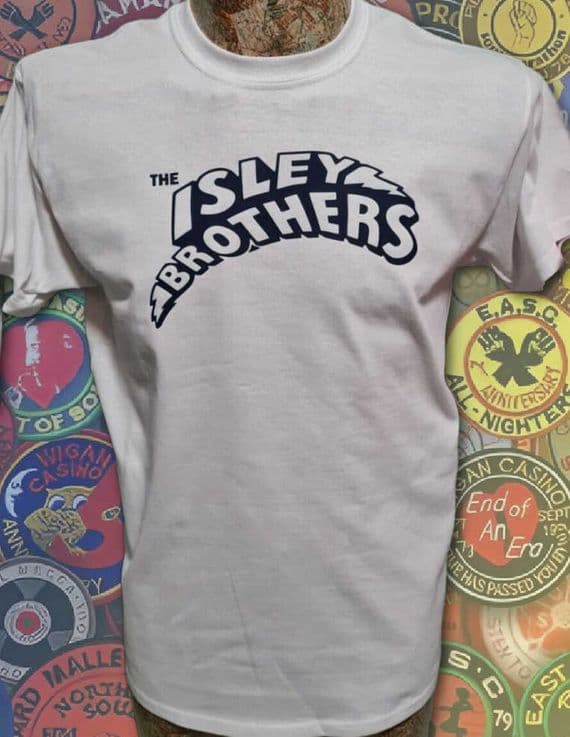 Isley Brothers Northern Soul Disco Funk Pop tee t shirt Excellent gift