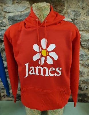 James the Band Daisy Hoody Red