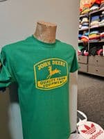 John Deere T-Shirt 1950s logo farming tractor farm
