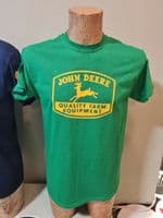 John Deere T-Shirt 1950s logo farming tractor farm