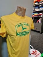 John Deere T-Shirt Mens Unisex Top retro 1950s logo farming tractor farm