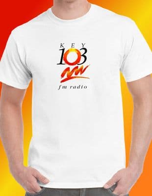 Key 103 Piccadilly Radio T Shirt ILR 1988 retro iconic tee shirt Manchester