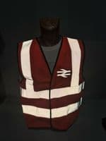 Kids BR Reflective British Rail HI VIS WAISTCOAT HIGH VISIBILITY Network PPE dressing up