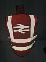 Kids BR Reflective British Rail HI VIS WAISTCOAT HIGH VISIBILITY Network PPE dressing up