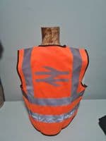 Kids BR Reflective British Rail HI VIS WAISTCOAT HIGH VISIBILITY Network PPE dressing up