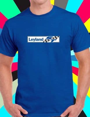 Leyland ST Rally tee t shirt top 1980s Motor Sport Racing Car Special Tuning