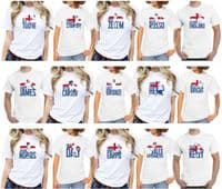 Lionesses Players All Sizes tee t shirt top England EURO 2025 football WSL