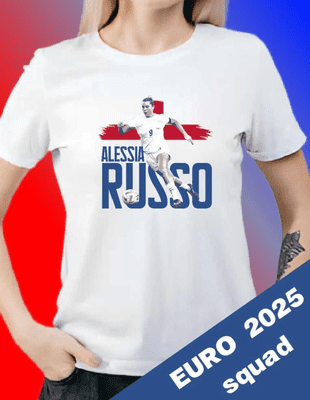 Lionesses Players All Sizes tee t shirt top England EURO 2025 football WSL