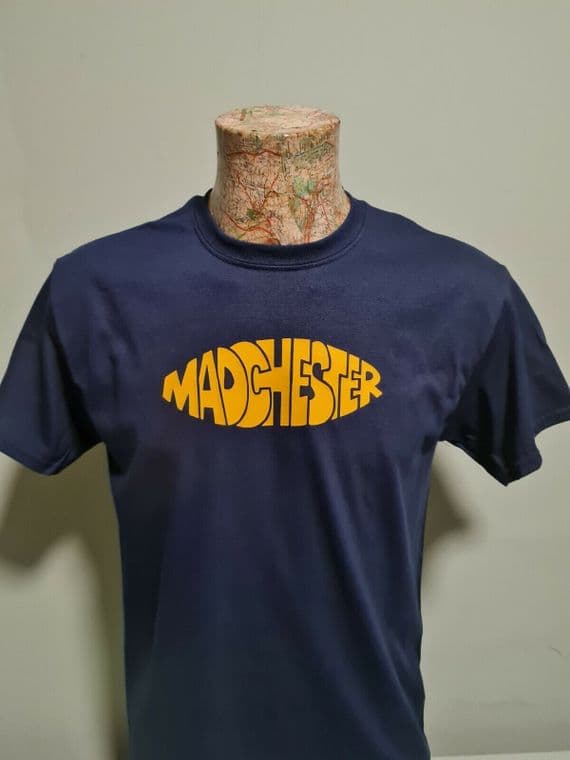 Madchester inspired Fac51 t shirt Manchester Music Factory Records Stone Roses