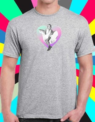 Marilyn Monroe in Doc Martens Pastel Heart Tee T-Shirt