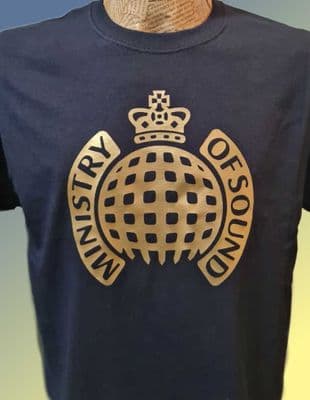 Ministry of Sound tee t shirt retro legendary nightclub