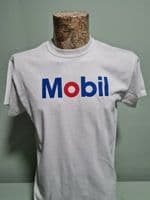 Mobil oil logo Mens Unisex t shirt retro nostalgia all size mechanic petrol head