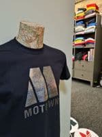 Motown tee t shirt retro legendary soul music