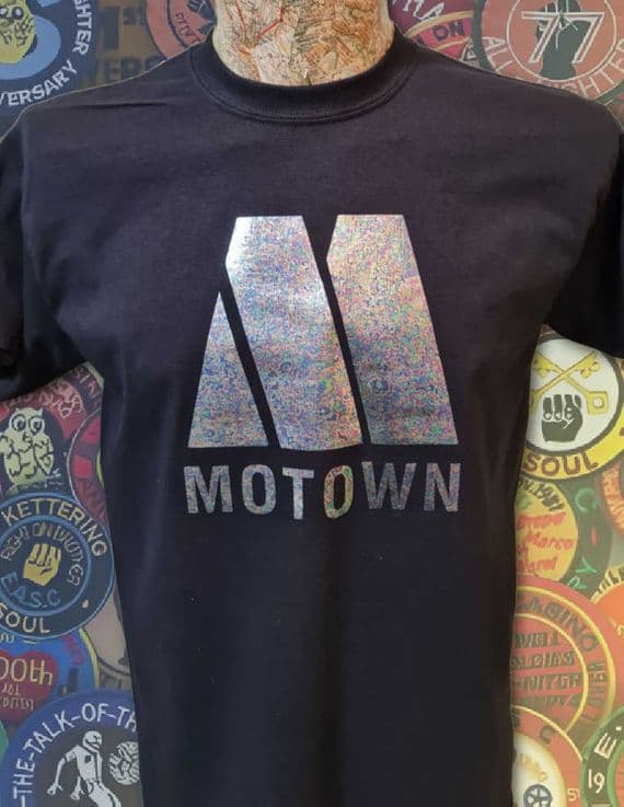 Motown tee t shirt retro legendary soul music