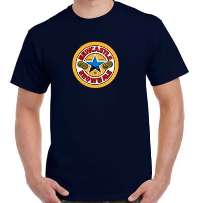 Newcastle Brown Ale T Shirt retro various colours