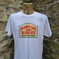 Newton and Ridley Best Bitter T Shirt Weatherfield Various Colours