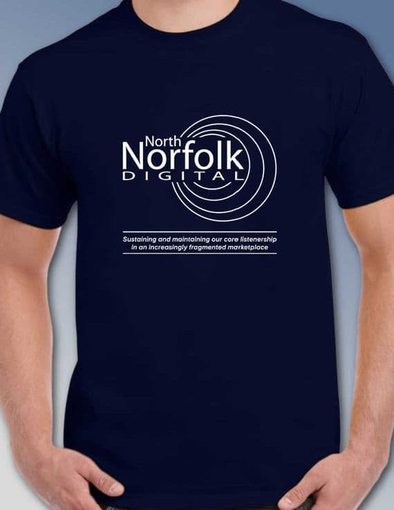 North Norfolk Digital Radio T Shirt Various Colours