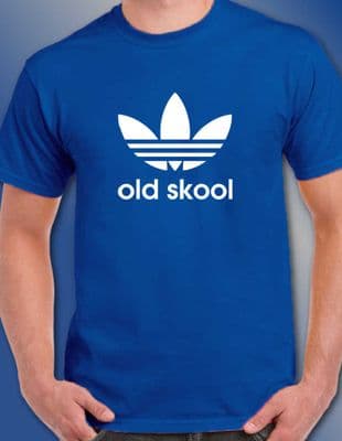 Old Skool Classic T Shirt Various Colours Small to 5XL