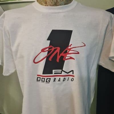 One FM Radio 1 T-Shirt Mens Unisex 1990 logo roadshow ONE FM