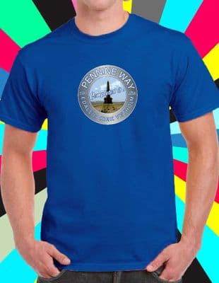 Pennine Way Completed It T Shirt 268 Miles Edale to Kirk Yetholm various colours