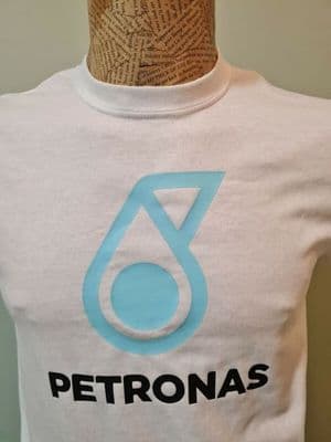 Petronas racing style tee t shirt Mechanic petrolhead oil Formula 1 One McLaren