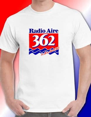 Radio Aire 362 T Shirt ILR James Whale Leeds West Yorkshire 80s retro iconic tee shirt
