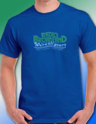 Radio Broadland 1980s T Shirt various colours