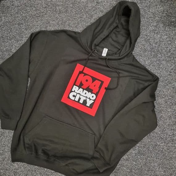 Radio City 70s 80s Style Hoody Liverpool Hoodie Merseyside