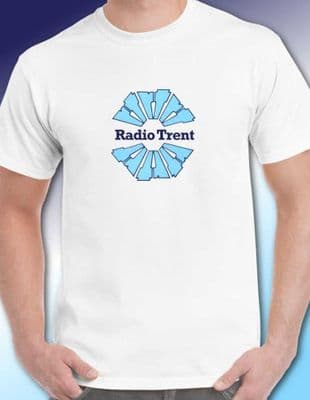 Radio Trent  T Tee Shirt various colours ILR BBC Nottingham 1980s uk