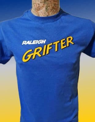 Raleigh Grifter logo Mens Unisex t shirt retro nostalgia 80s Burner Chopper