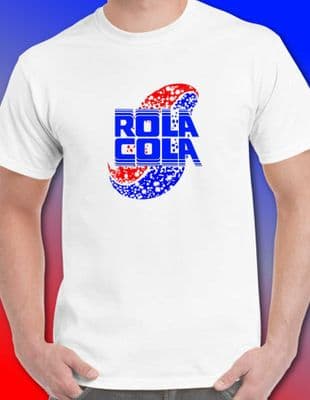 Rola Cola T Shirt 1980s Retro