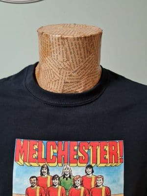 Roy of the Rovers 1970s Team T Shirt Melchester various colours