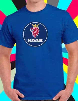 Saab Motors T Shirt Various Colours