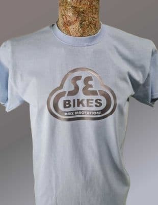 SE Bikes BMX Silver decal T Tee Shirt various colours classic retro classic bike