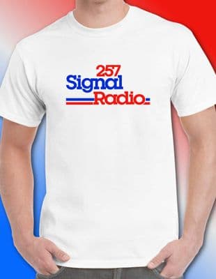 Signal Radio 257 T Shirt ILR 1980s retro iconic tee shirt (1)